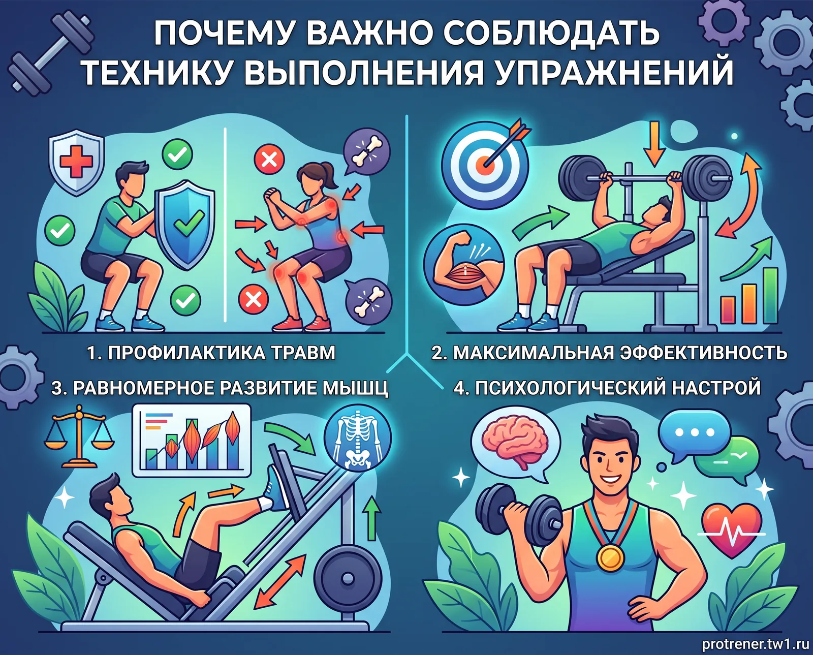 Общая физическая подготовка боксёра в тренажёрном зале — фотография из NIKIFOROV