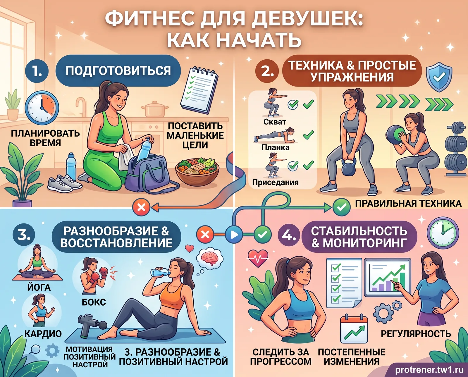 Фитнес для начинающих, первый план тренировок — фотография из NIKIFOROV, Вышний Волочёк — снимок 3 из 4